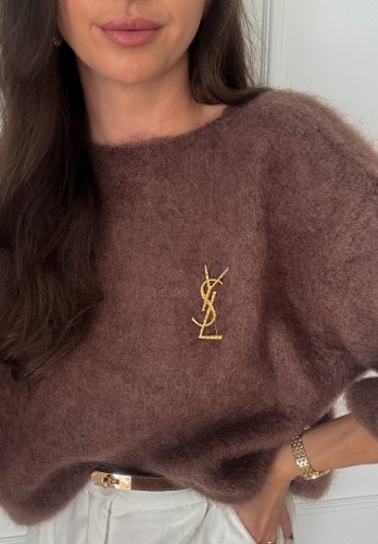 Sweter Moherowy Premium Chocolate