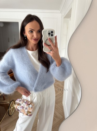 Sweter Lisa Moherowy Blue